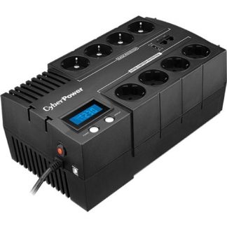 UPS CyberPower BR1200ELCD, 1200VA/ 720W, AVR, 8 x Shucko